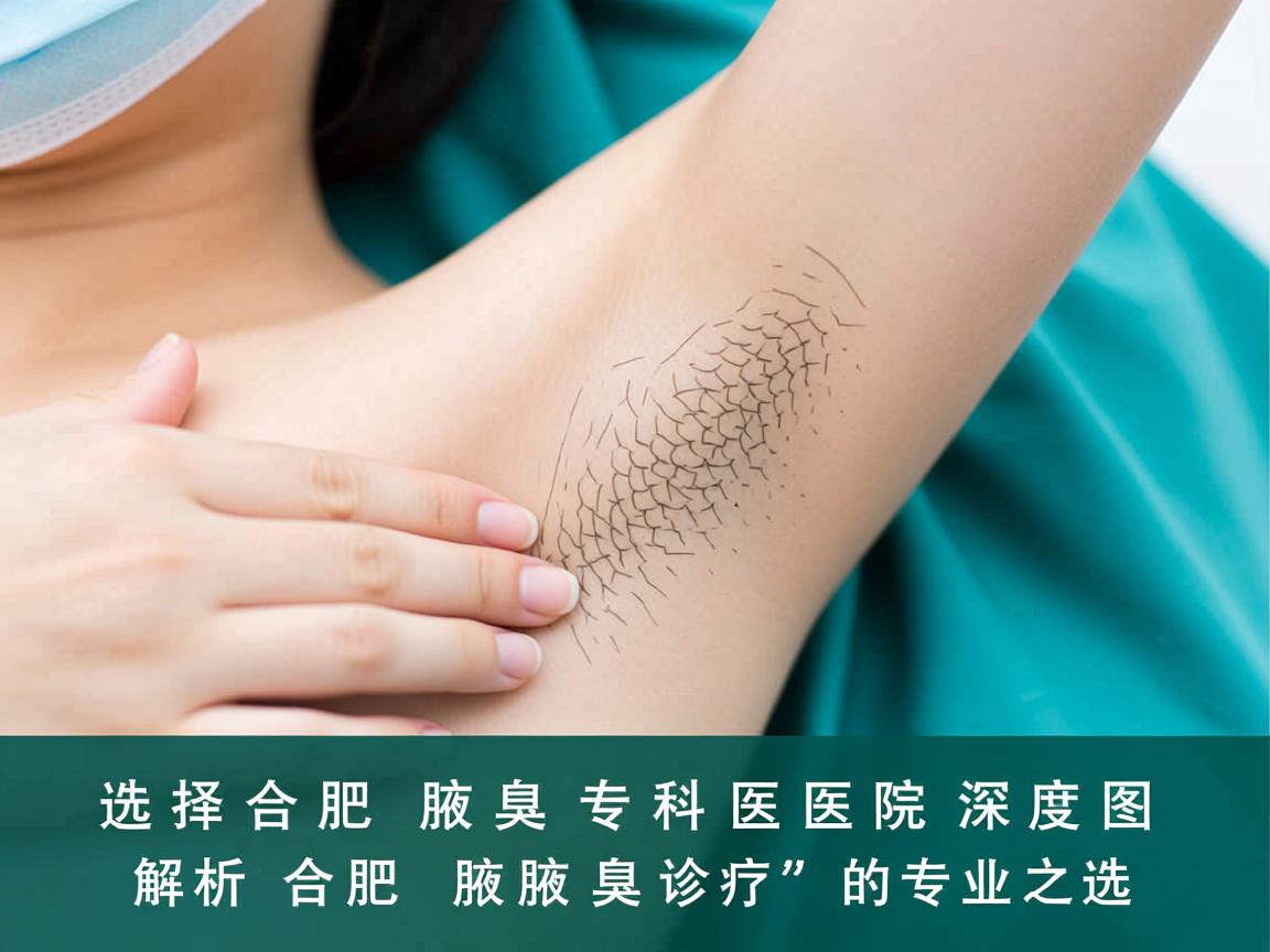 选择合肥腋臭专科医院，深度解析合肥腋臭诊疗的专业之选