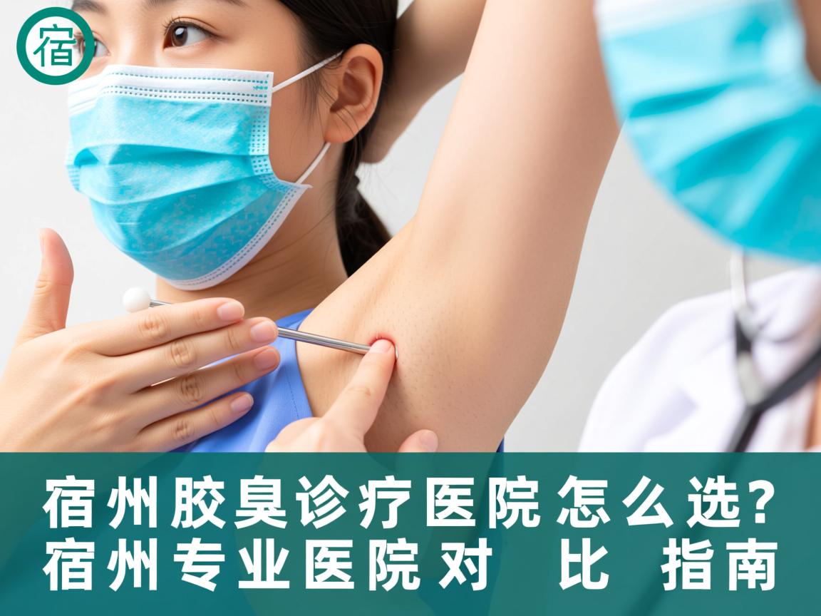 宿州腋臭诊疗医院怎么选？宿州专业医院对比指南