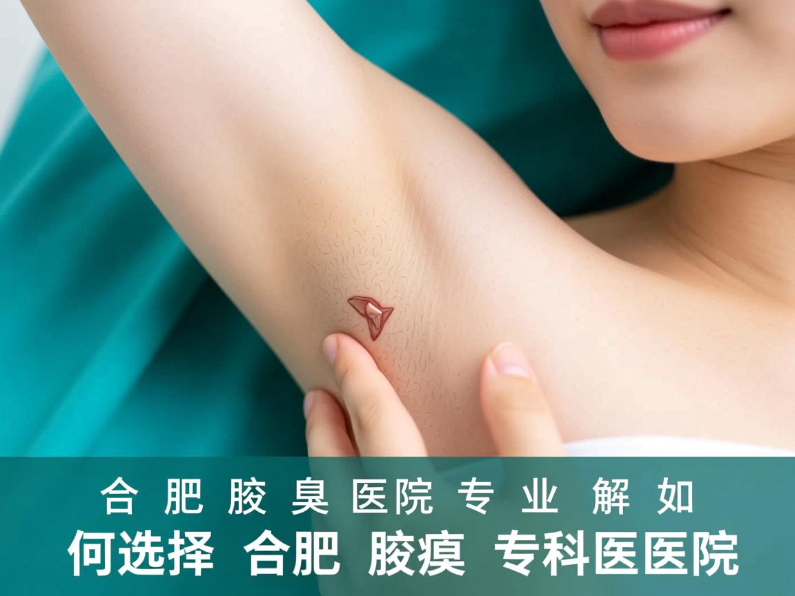 合肥腋臭医院专业解析，如何选择合肥腋臭专科医院
