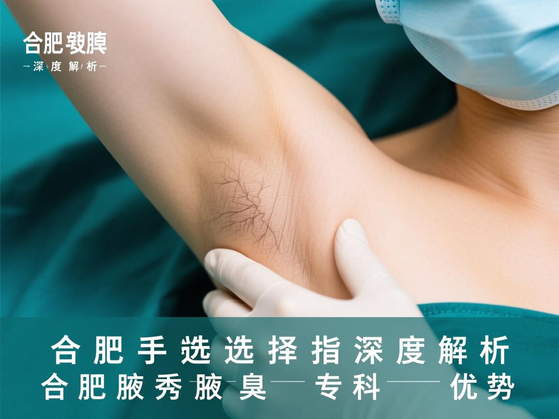 合肥腋臭手术选择指南，深度解析合肥腋秀腋臭专科优势