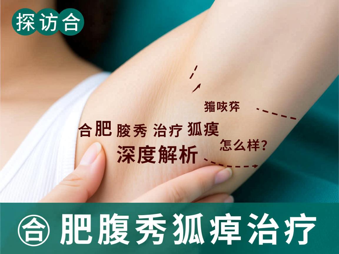 探访合肥腋秀治疗狐臭怎么样？深度解析合肥腋秀狐臭治疗