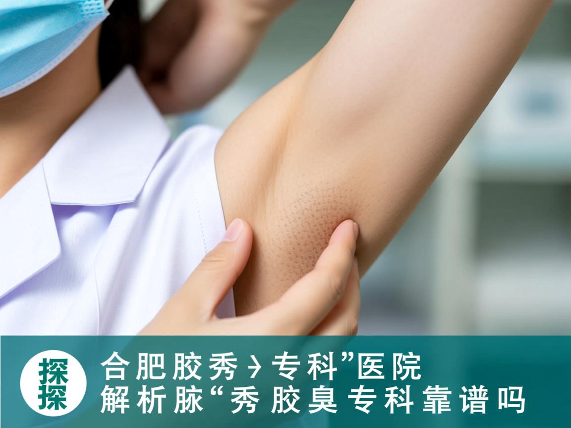 探访合肥腋秀腋臭专科医院，解析腋秀腋臭专科靠谱吗