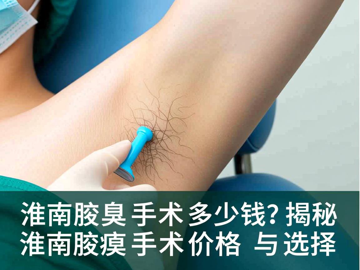 淮南腋臭手术多少钱?揭秘淮南腋臭手术价格与选择 淮南腋臭手术多少钱?揭秘淮南腋臭手术价格与选择