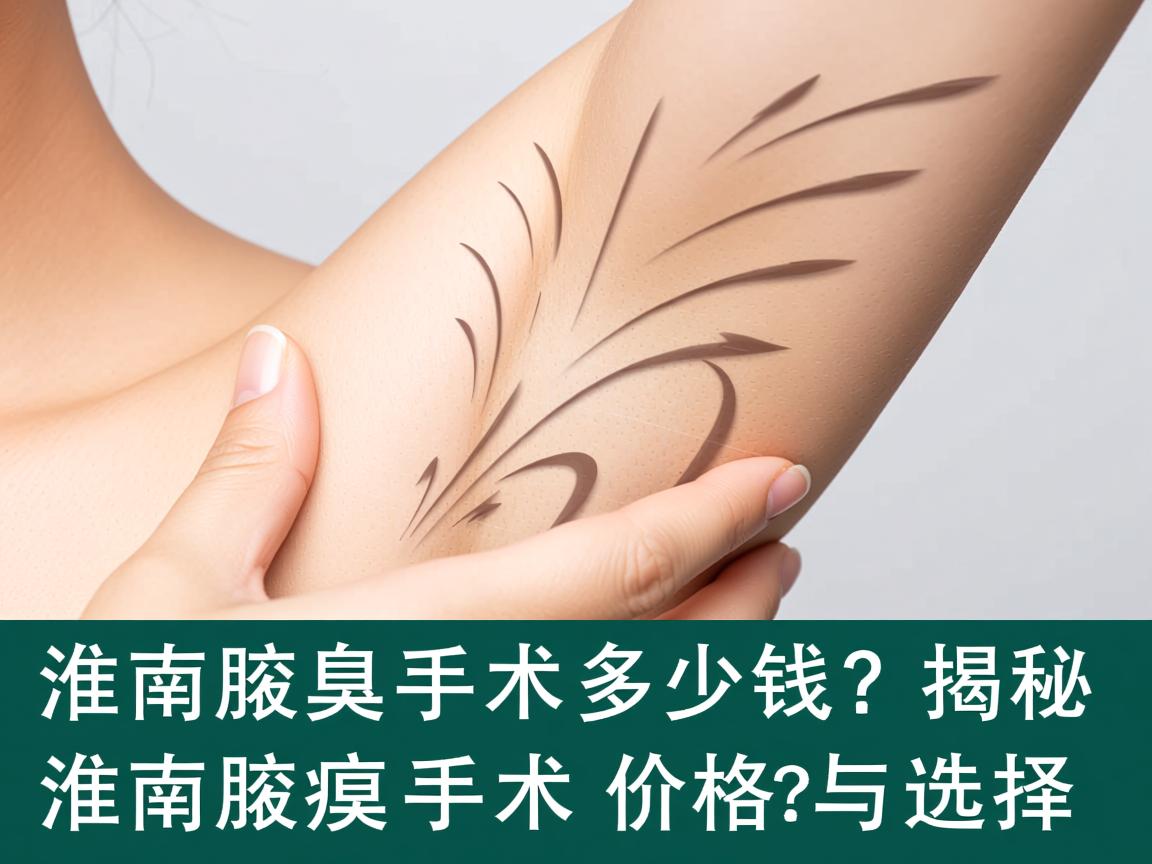 淮南腋臭手术多少钱?揭秘淮南腋臭手术价格与选择 淮南腋臭手术多少钱?揭秘淮南腋臭手术价格与选择