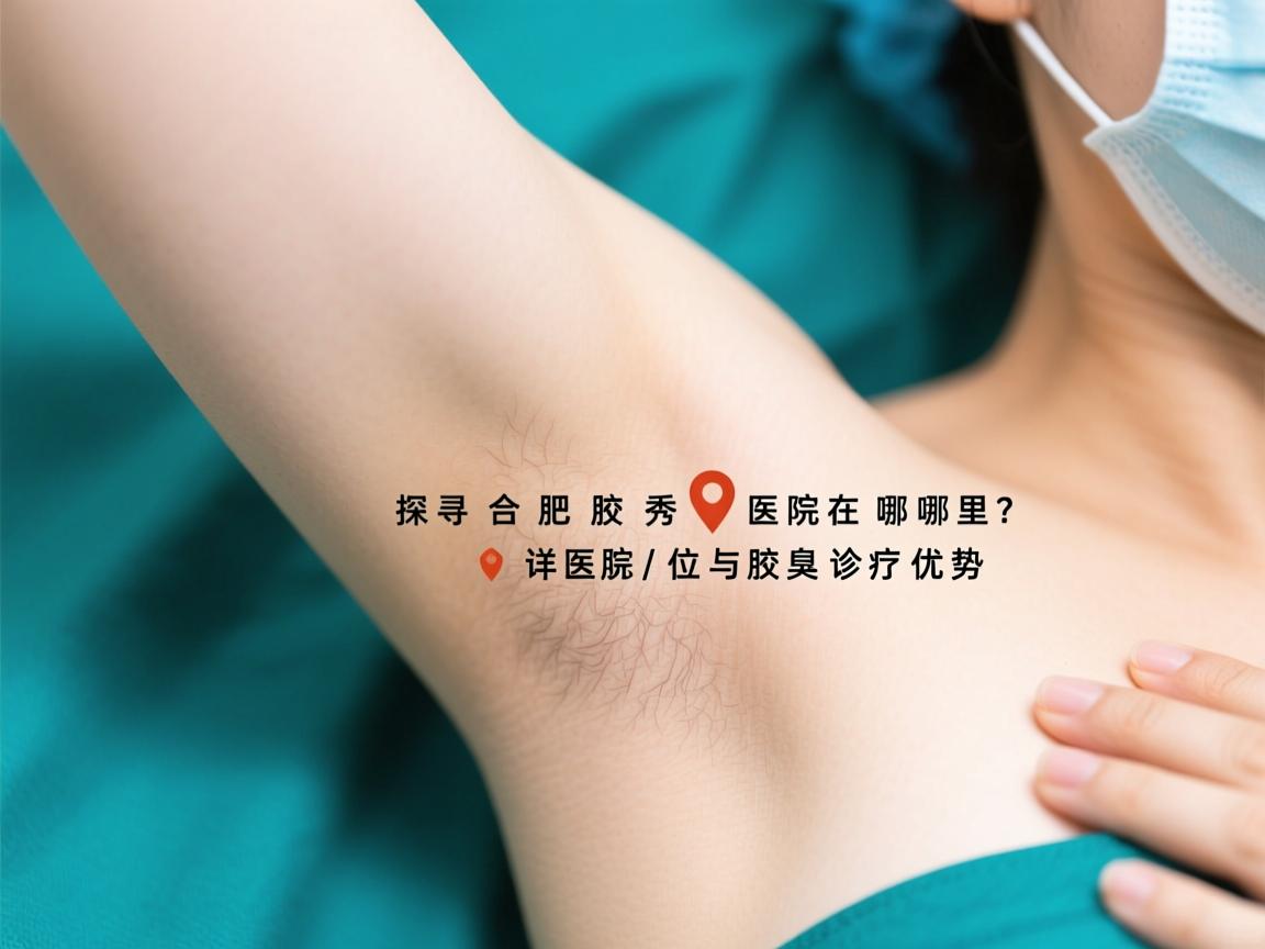 探寻合肥腋秀医院在哪里？详解腋秀医院位置与腋臭诊疗优势