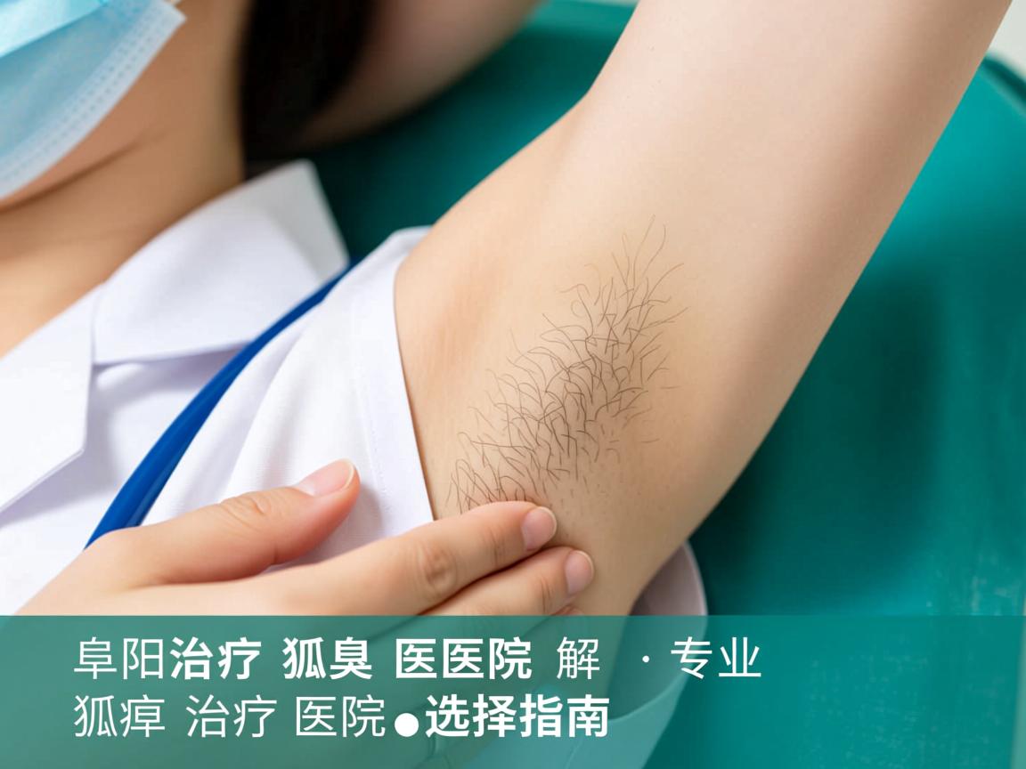 阜阳治疗狐臭医院解析，专业狐臭治疗医院的选择指南