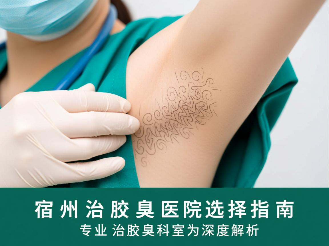 宿州治腋臭科医院选择指南，专业治腋臭科室的深度解析