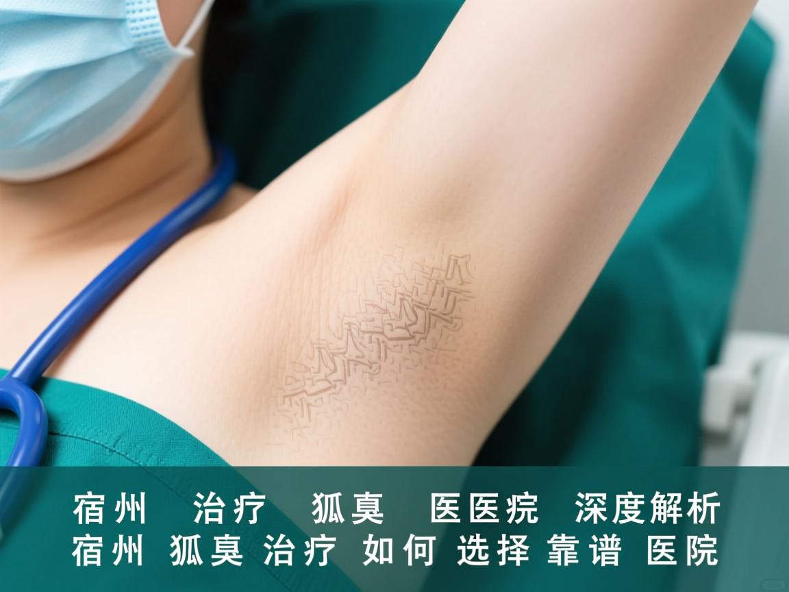 宿州治疗狐臭医院深度解析，宿州狐臭治疗如何选择靠谱医院