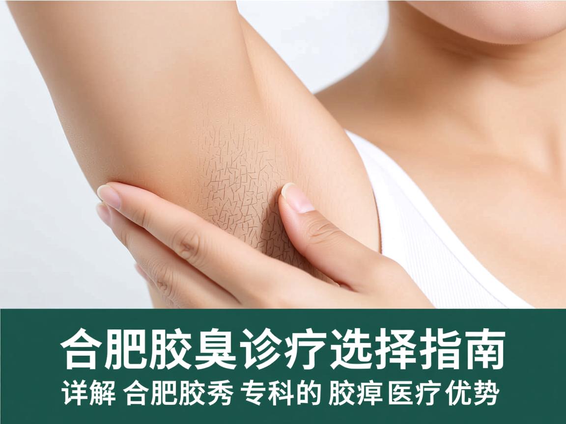 合肥腋臭诊疗选择指南，详解合肥腋秀专科的腋臭医疗优势