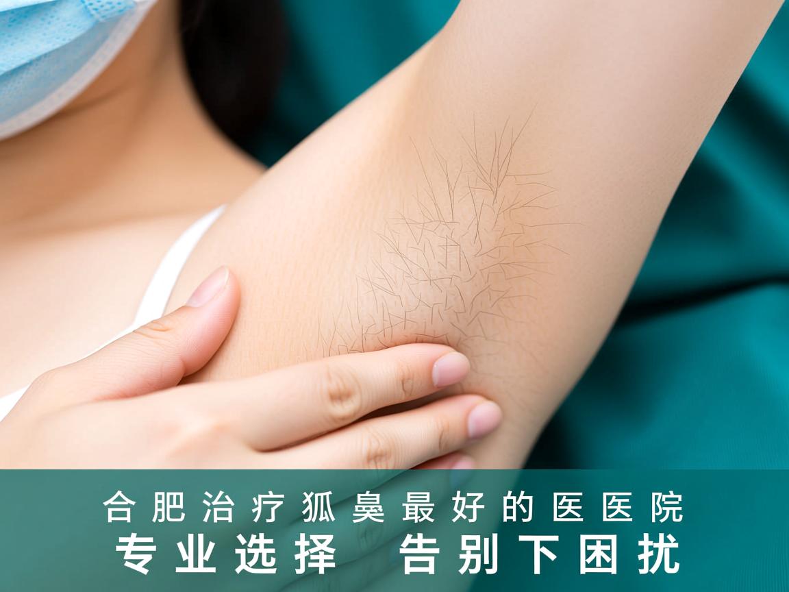 合肥治疗狐臭最好的医院，专业选择，告别腋下困扰