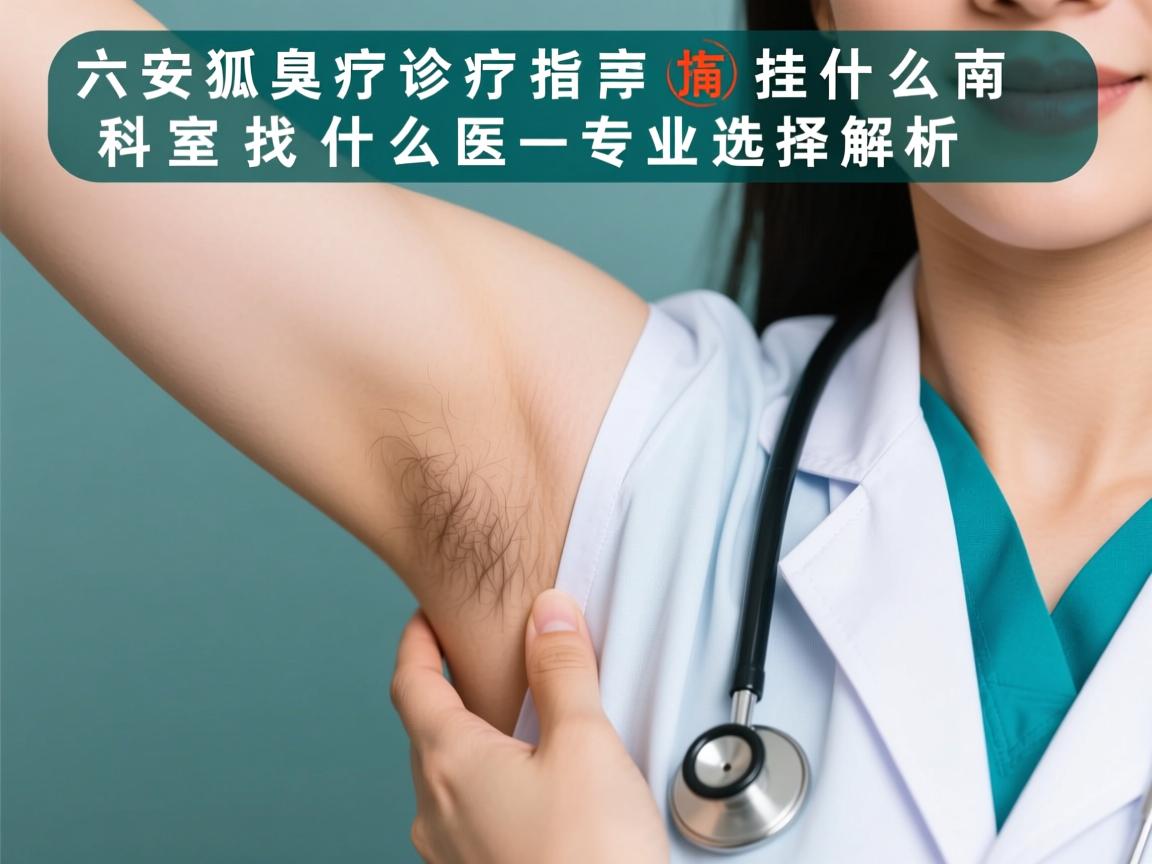 六安狐臭诊疗指南,挂什么科室找什么医生,专业选择解析 六安狐臭诊疗指南,挂什么科室找什么医生,专业选择解析