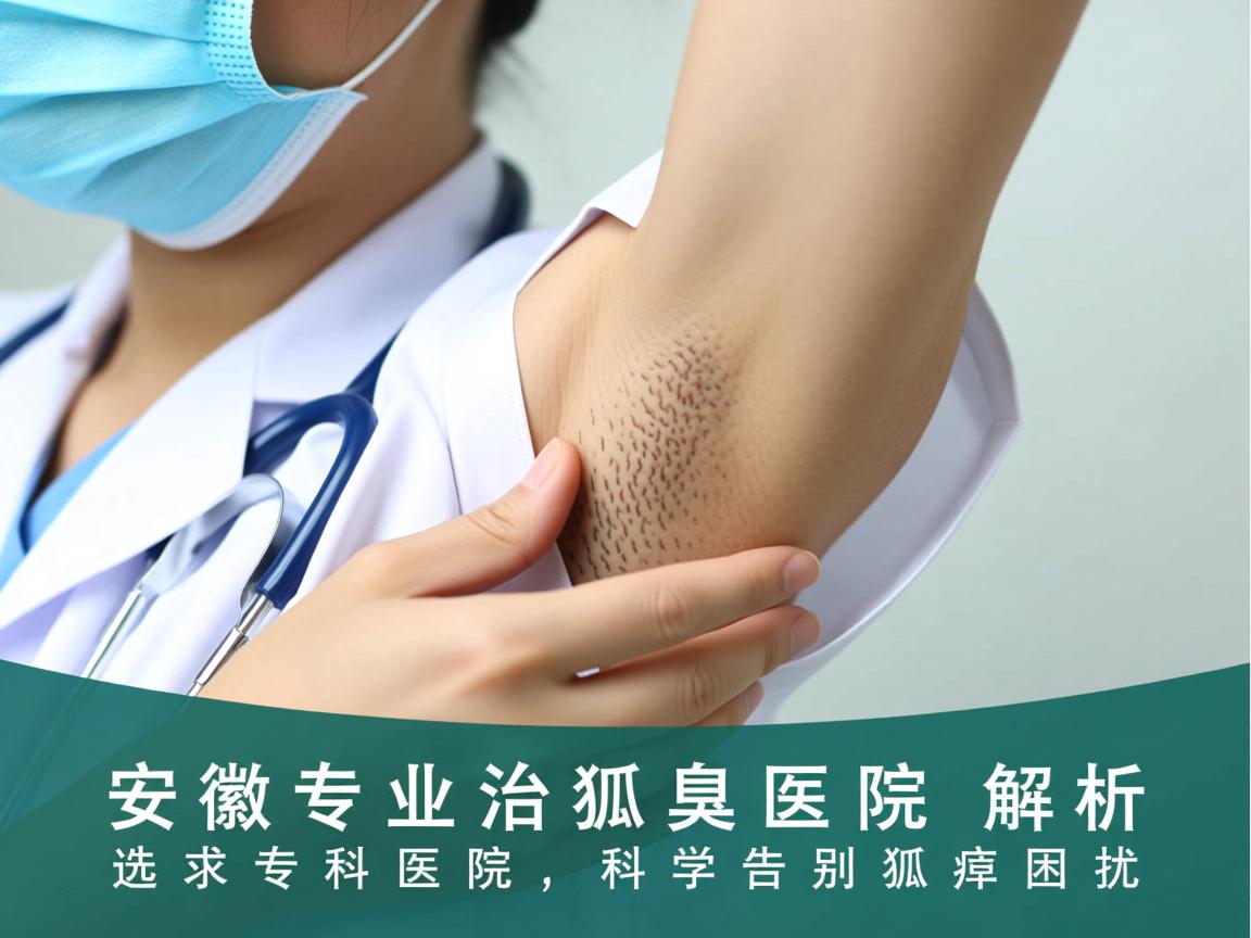 安徽专业治狐臭医院解析，选对专科医院，科学告别狐臭困扰