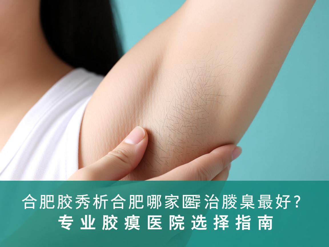 合肥腋秀解析，合肥哪家医院治腋臭最好？专业腋臭医院选择指南
