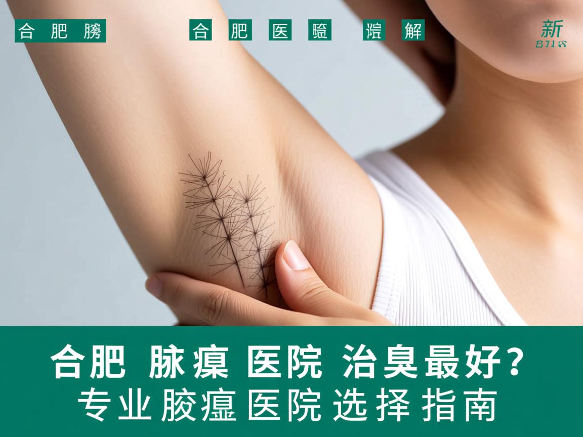 合肥腋秀解析，合肥哪家医院治腋臭最好？专业腋臭医院选择指南