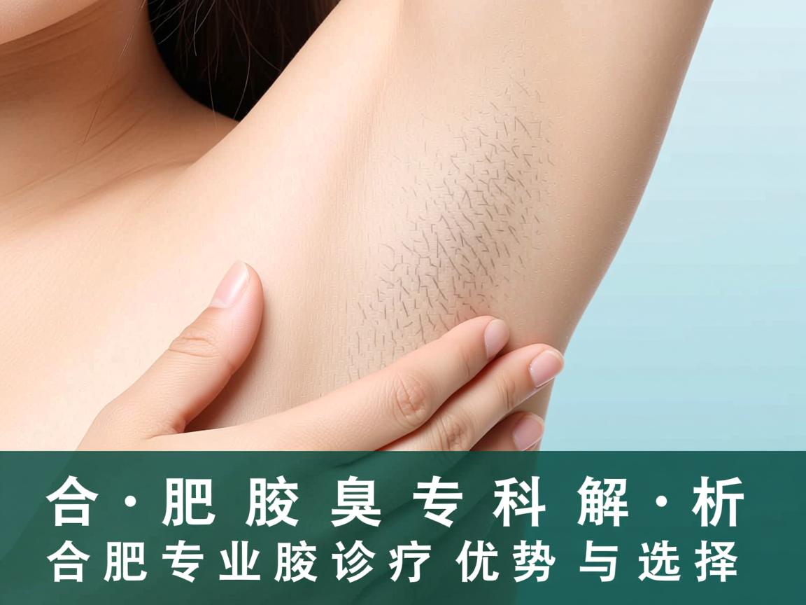 合肥腋臭专科解析，合肥专业腋臭诊疗的优势与选择