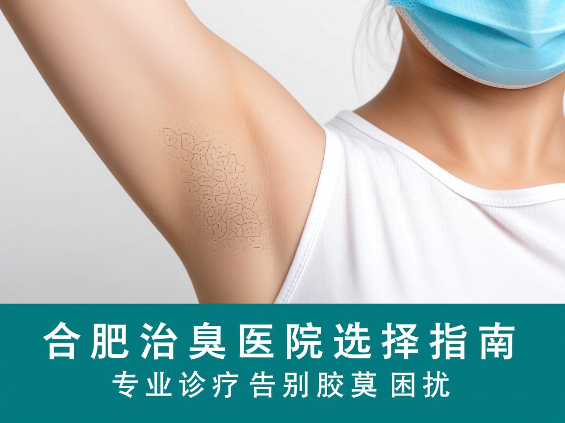 合肥治腋臭医院选择指南，专业诊疗告别腋臭困扰