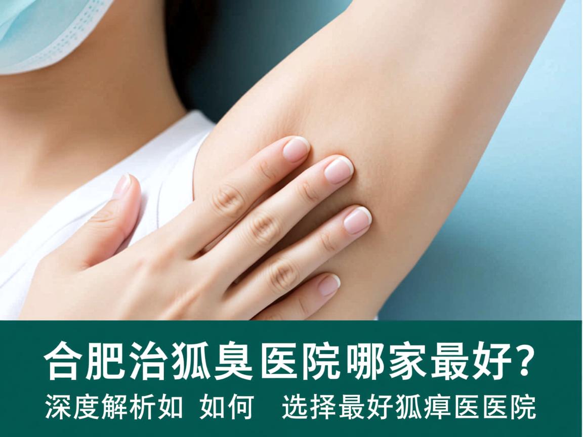 合肥治狐臭医院哪家最好？深度解析如何选择最好狐臭医院