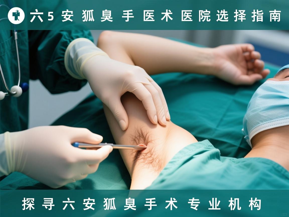 六安狐臭手术医院选择指南，探寻六安狐臭手术专业机构