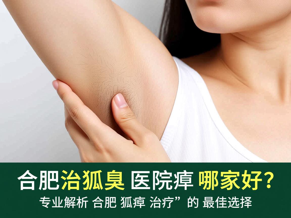 合肥治狐臭医院哪家好？专业解析合肥狐臭治疗的最佳选择