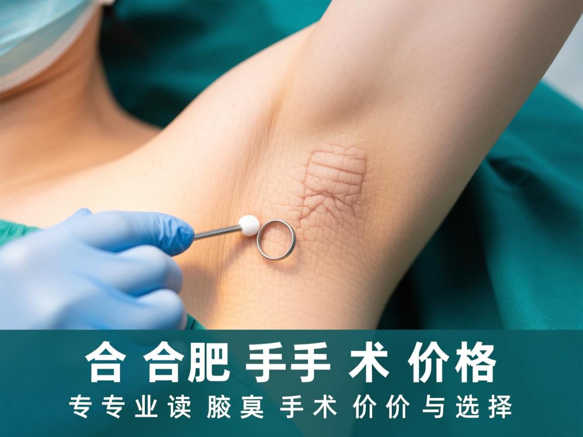 合肥腋臭手术价格解析,专业解读腋臭手术价格与选择 合肥腋臭手术价格解析,专业解读腋臭手术价格与选择
