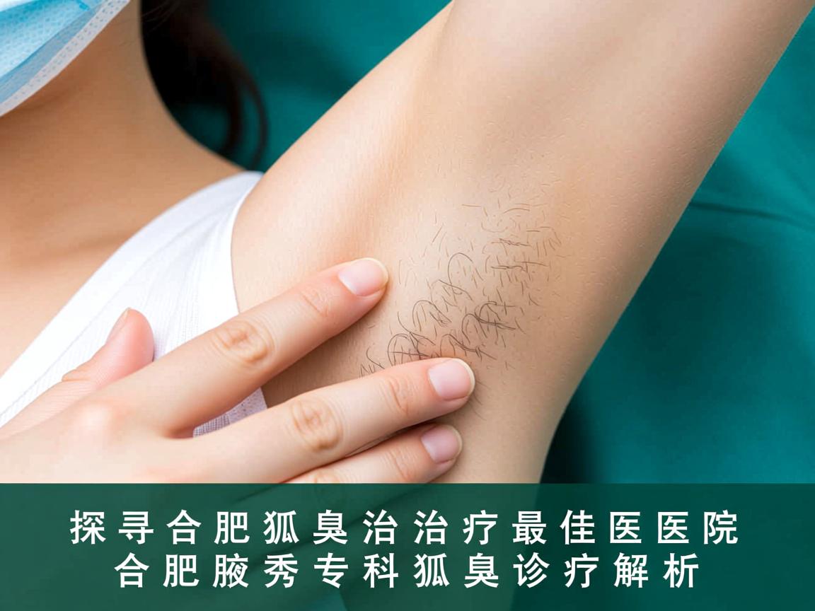 探寻合肥狐臭治疗最佳医院，合肥腋秀专科狐臭诊疗解析