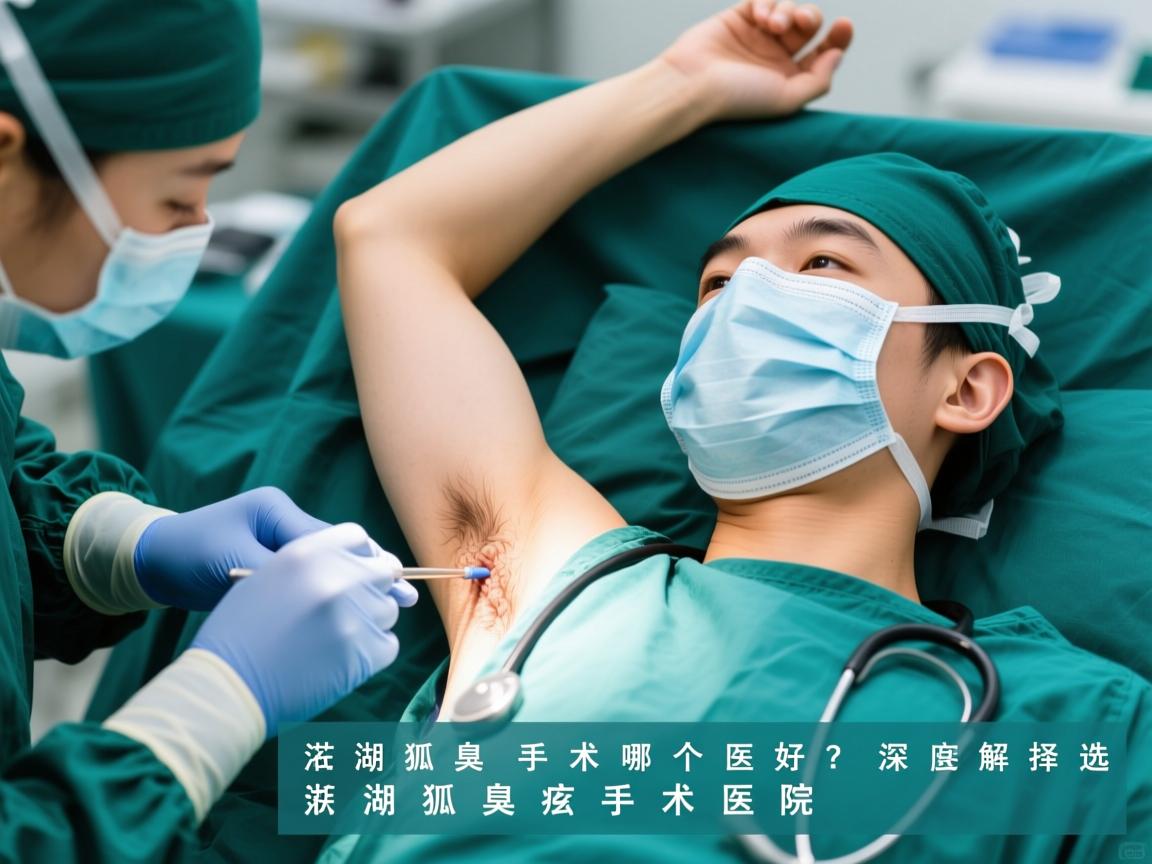 芜湖狐臭手术哪个医院好？深度解析如何选择芜湖狐臭手术医院