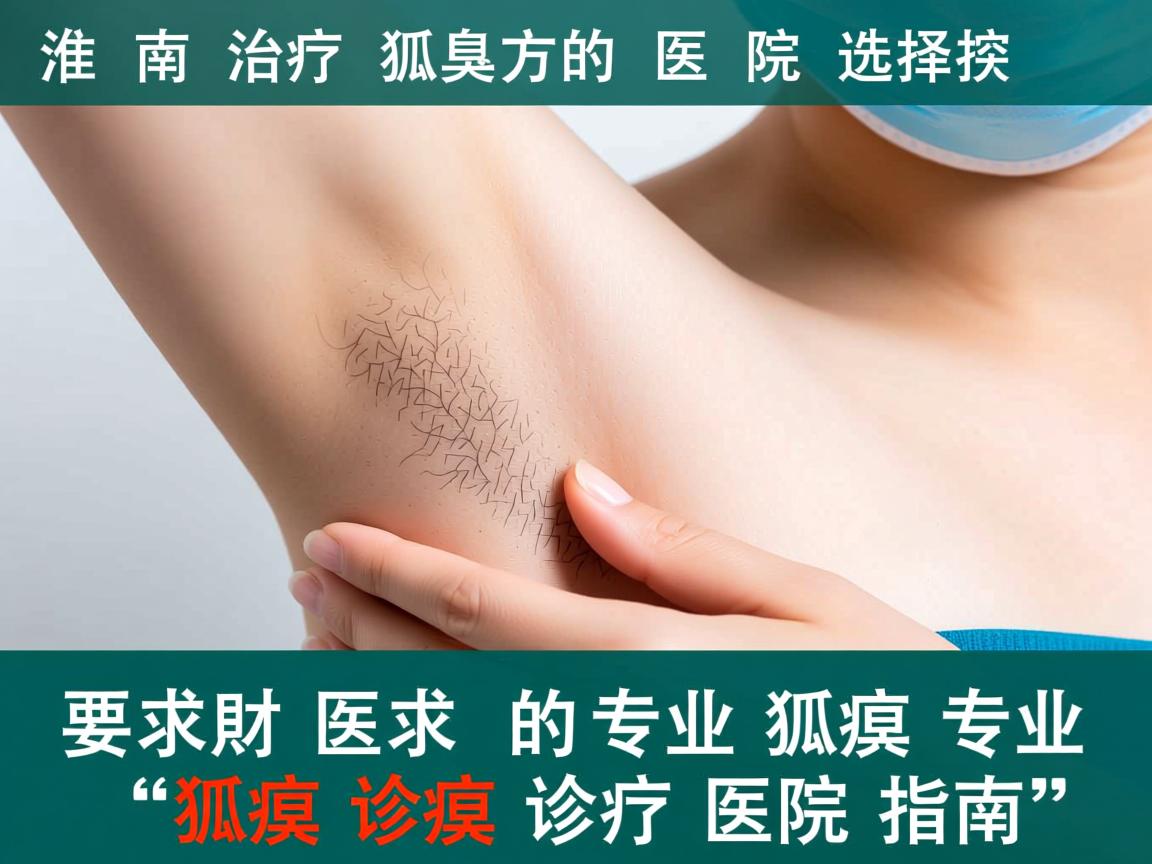 淮南治疗狐臭的医院选择，专业狐臭诊疗医院指南