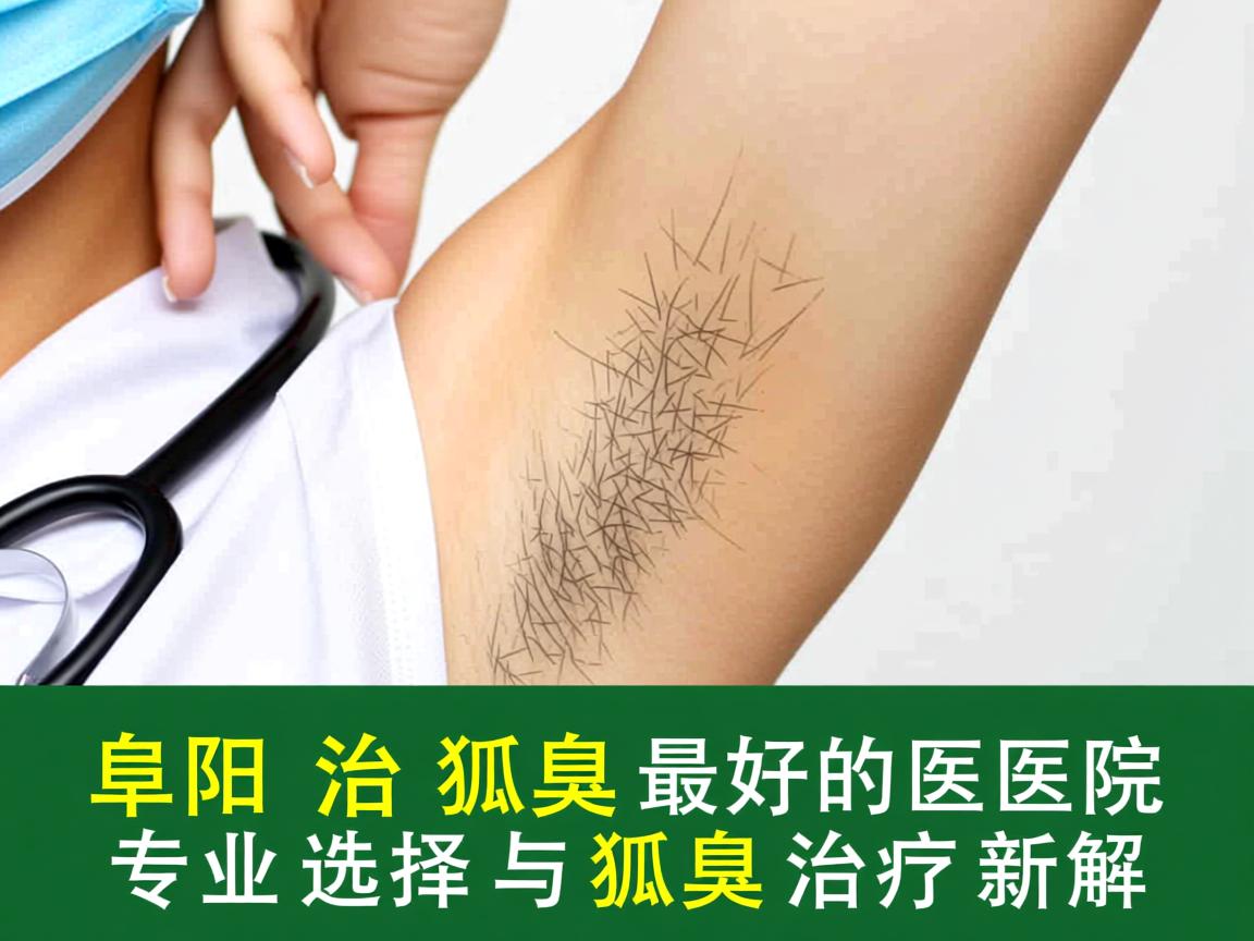 阜阳治狐臭最好的医院，专业选择与狐臭治疗新解