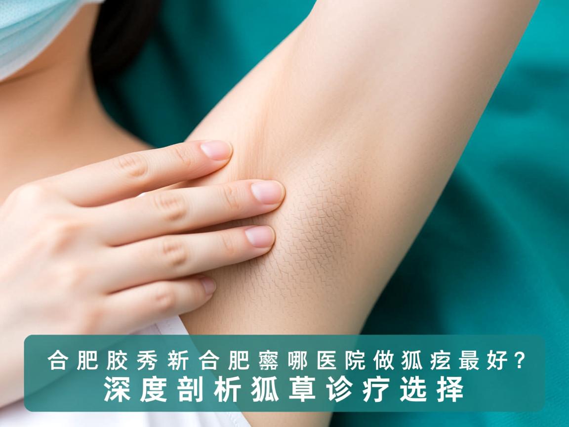 合肥腋秀解析，合肥哪家医院做狐臭最好？深度剖析狐臭诊疗选择