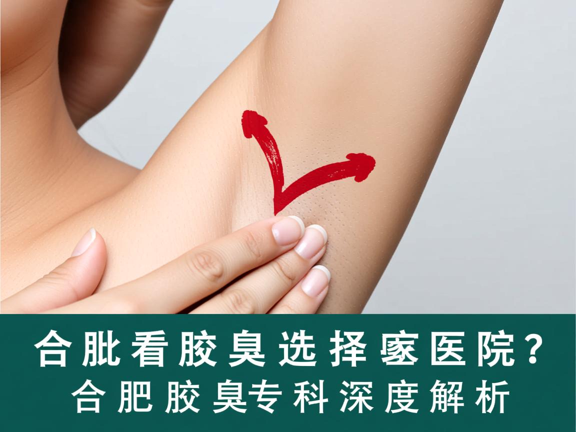 合肥看腋臭选择哪家医院？合肥腋臭专科深度解析