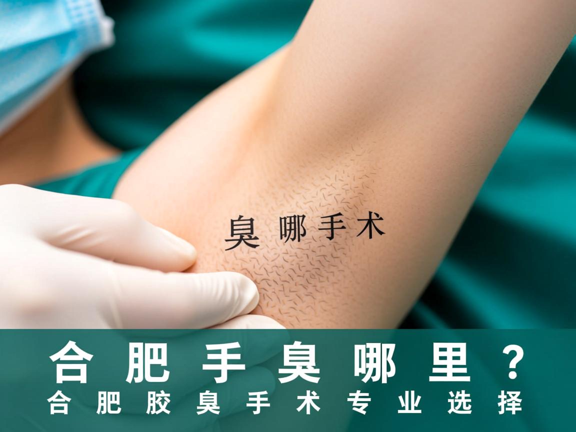 合肥腋臭手术哪里做？详解合肥腋臭手术专业选择
