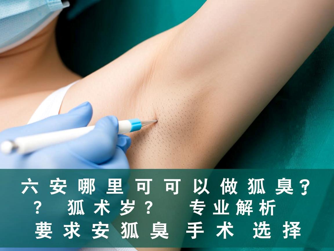六安哪里可以做狐臭手术?专业解析六安狐臭手术选择 六安哪里可以做狐臭手术?专业解析六安狐臭手术选择