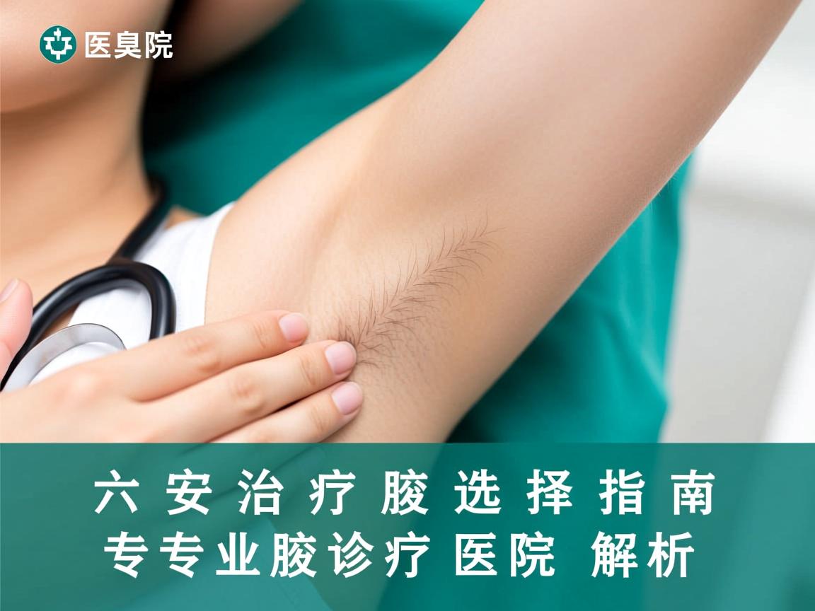 六安治疗腋臭的医院选择指南，专业腋臭诊疗医院解析