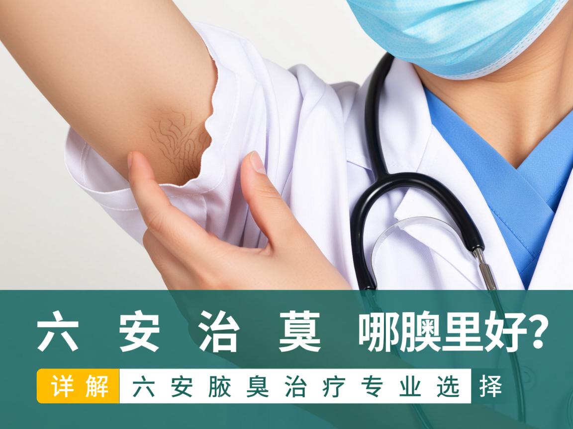 六安治疗腋臭哪里好？详解六安腋臭治疗专业选择