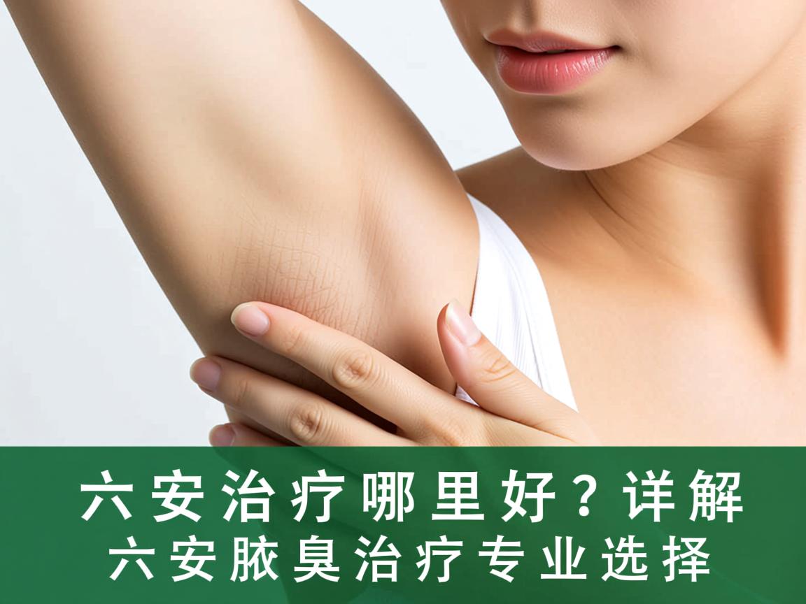 六安治疗腋臭哪里好？详解六安腋臭治疗专业选择