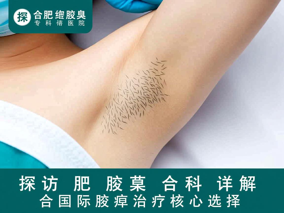 探访合肥腋臭专科医院，详解合肥国际腋臭治疗核心选择