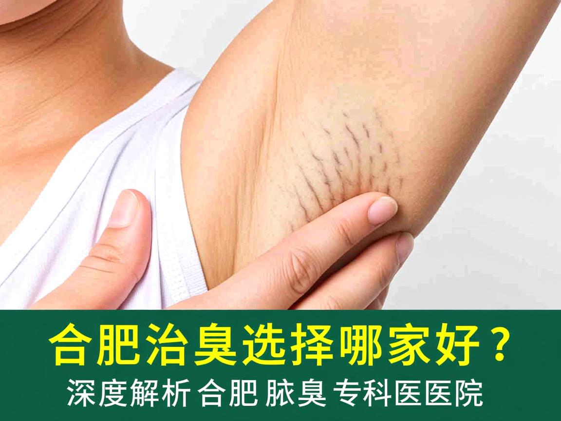 合肥治腋臭选择哪家好？深度解析合肥腋臭专科医院