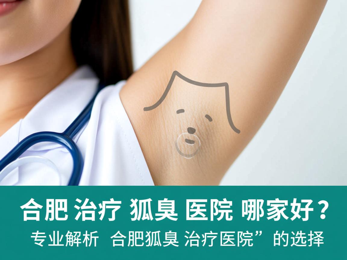 合肥治疗狐臭医院哪家好？专业解析合肥狐臭治疗医院的选择