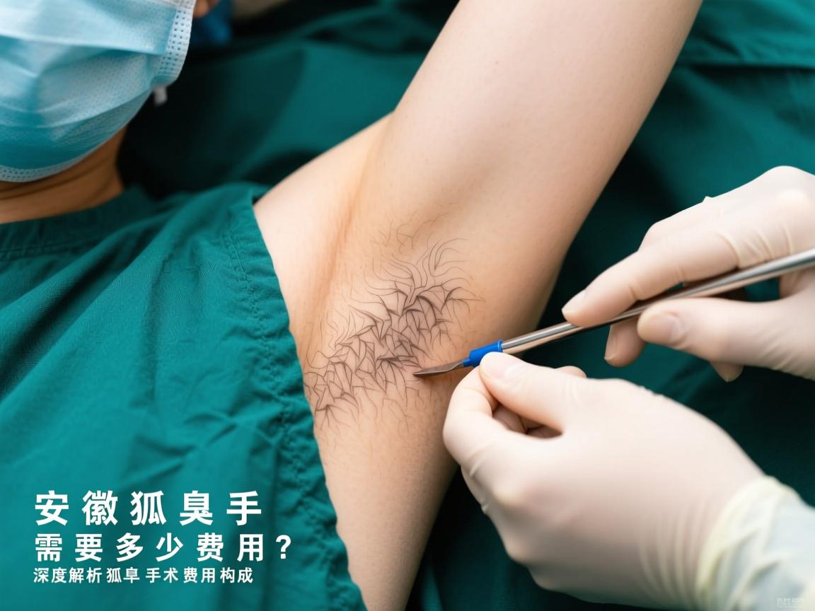 安徽狐臭手术需要多少费用？深度解析狐臭手术费用构成