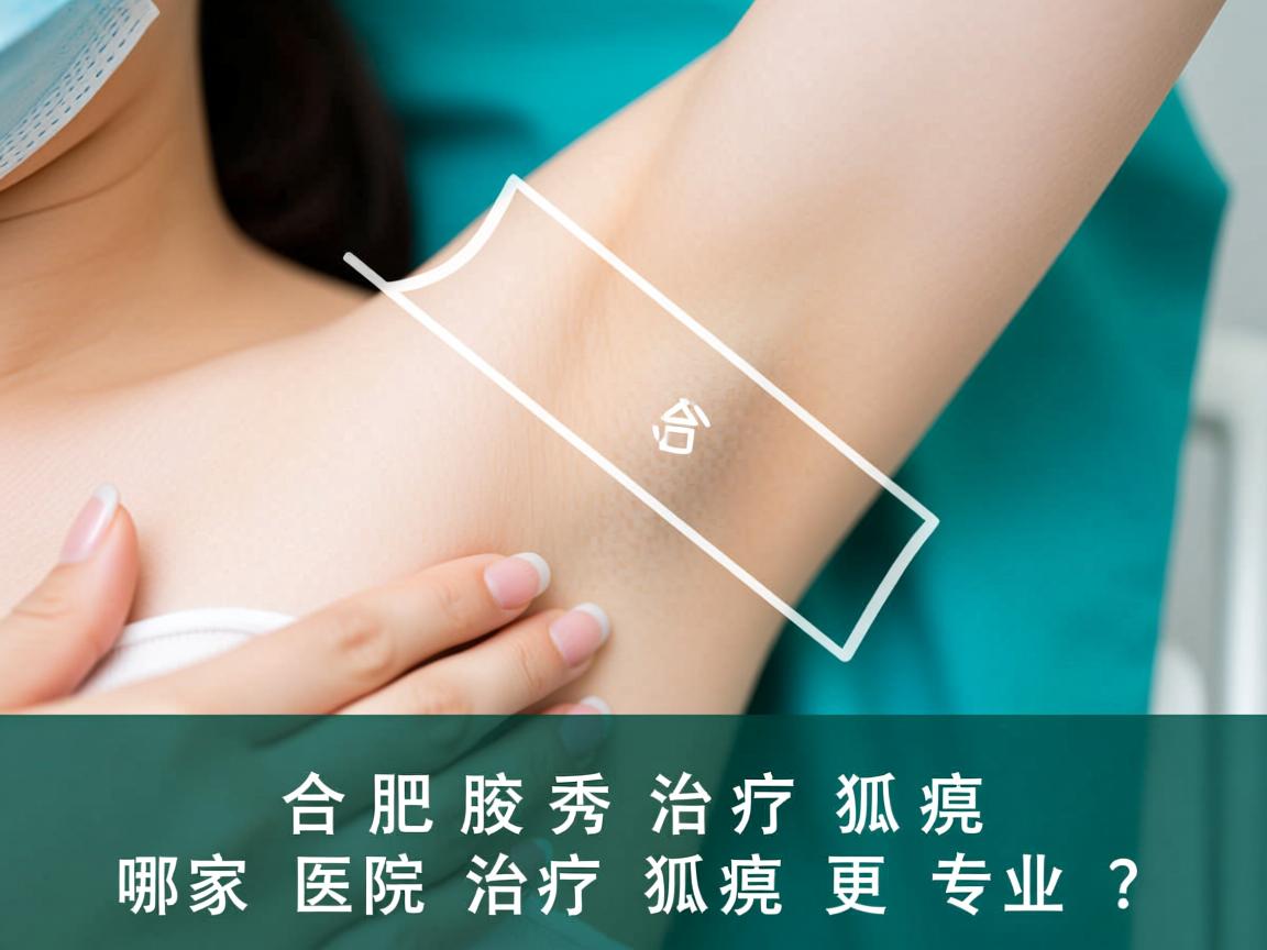 合肥腋秀解析，在合肥治疗狐臭，哪家医院治疗狐臭更专业？