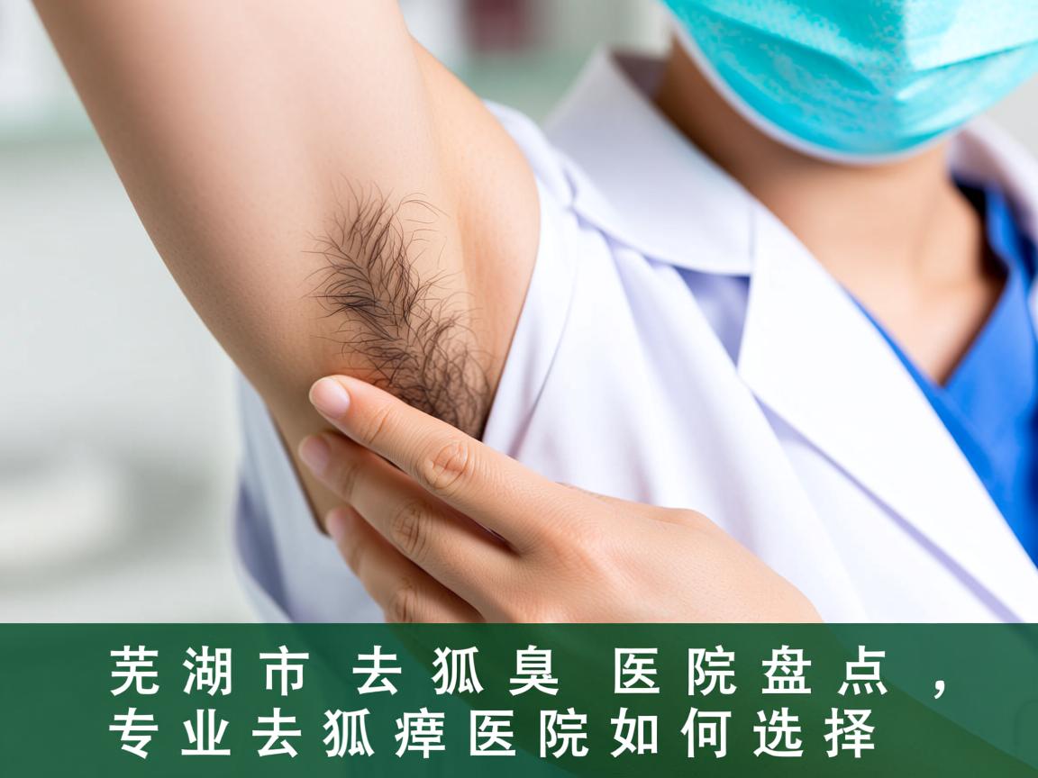 芜湖市去狐臭医院盘点，专业去狐臭医院如何选择