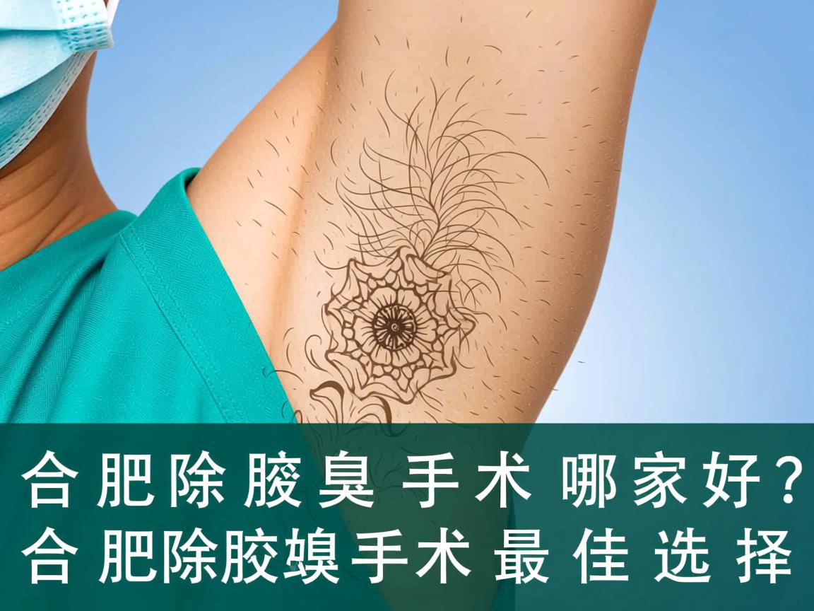 合肥除腋臭手术哪家好？深度解析合肥除腋臭手术最佳选择