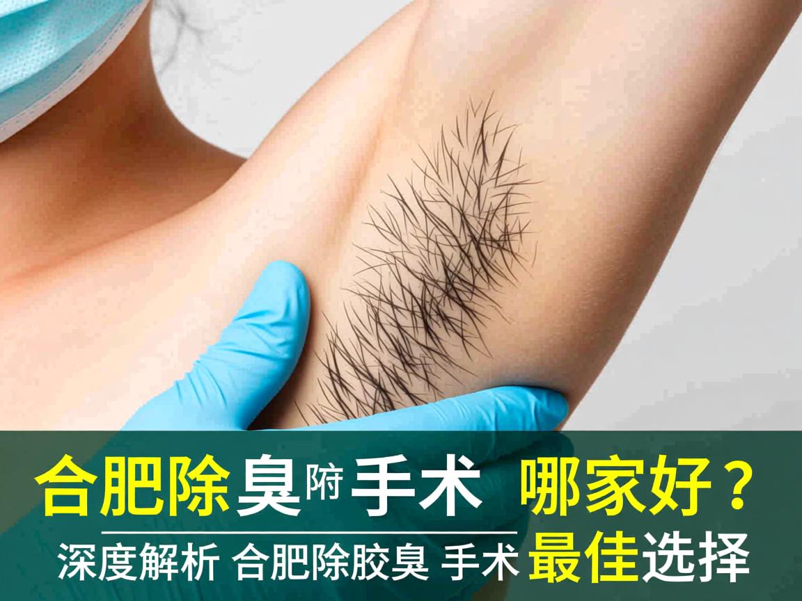 合肥除腋臭手术哪家好？深度解析合肥除腋臭手术最佳选择
