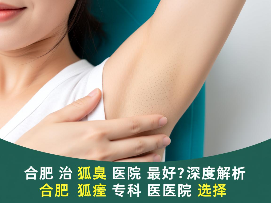 合肥治狐臭医院哪个最好？深度解析合肥狐臭专科医院选择