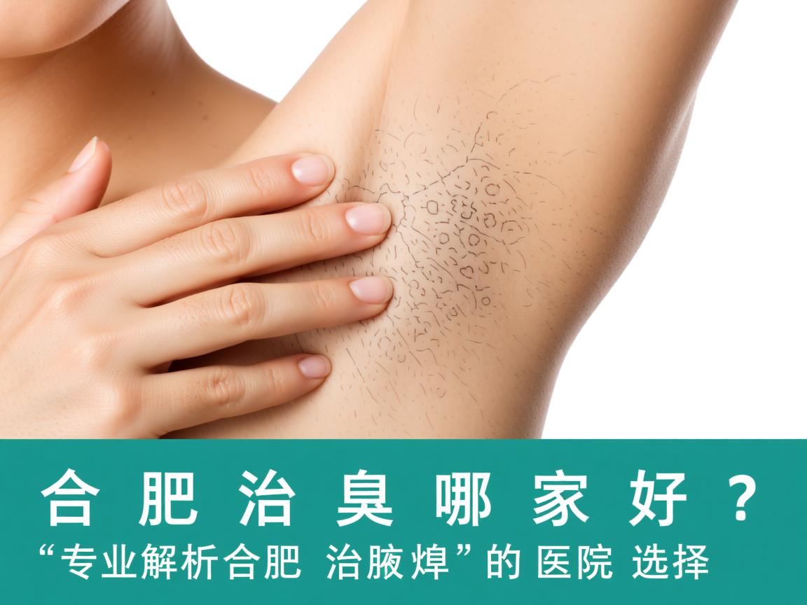 合肥治腋臭哪家好？专业解析合肥治腋臭的医院选择