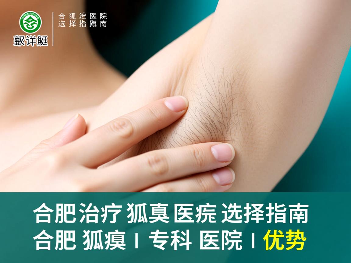合肥治疗狐臭医院选择指南，详解合肥狐臭专科医院优势