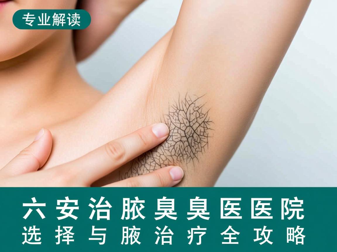专业解读，六安治腋臭医院选择与腋臭治疗全攻略