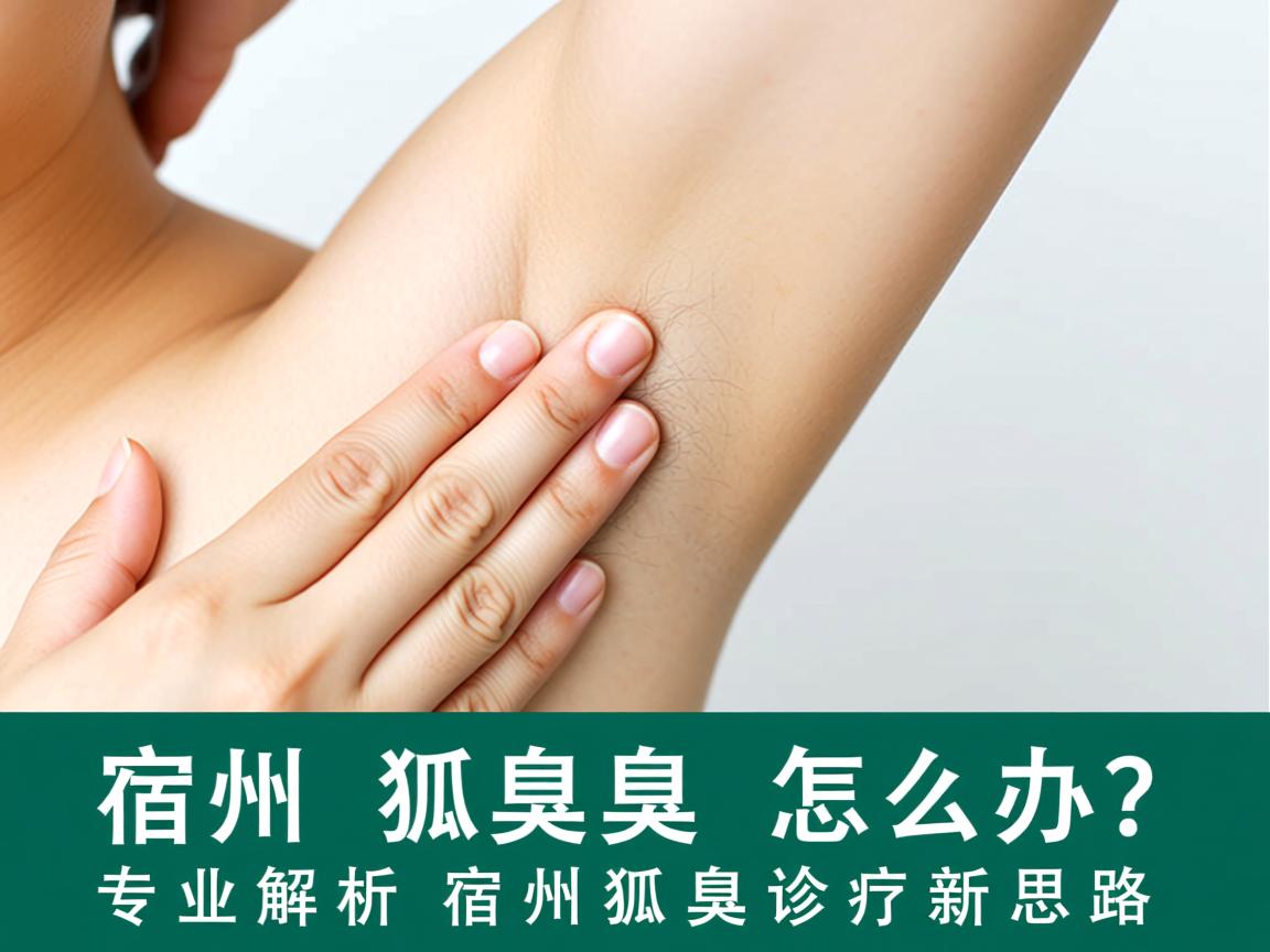 宿州狐臭怎么办？专业解析宿州狐臭诊疗新思路