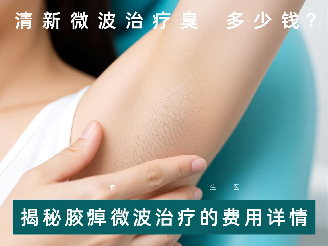 清新微波治疗腋臭多少钱？揭秘腋臭微波治疗的费用详情
