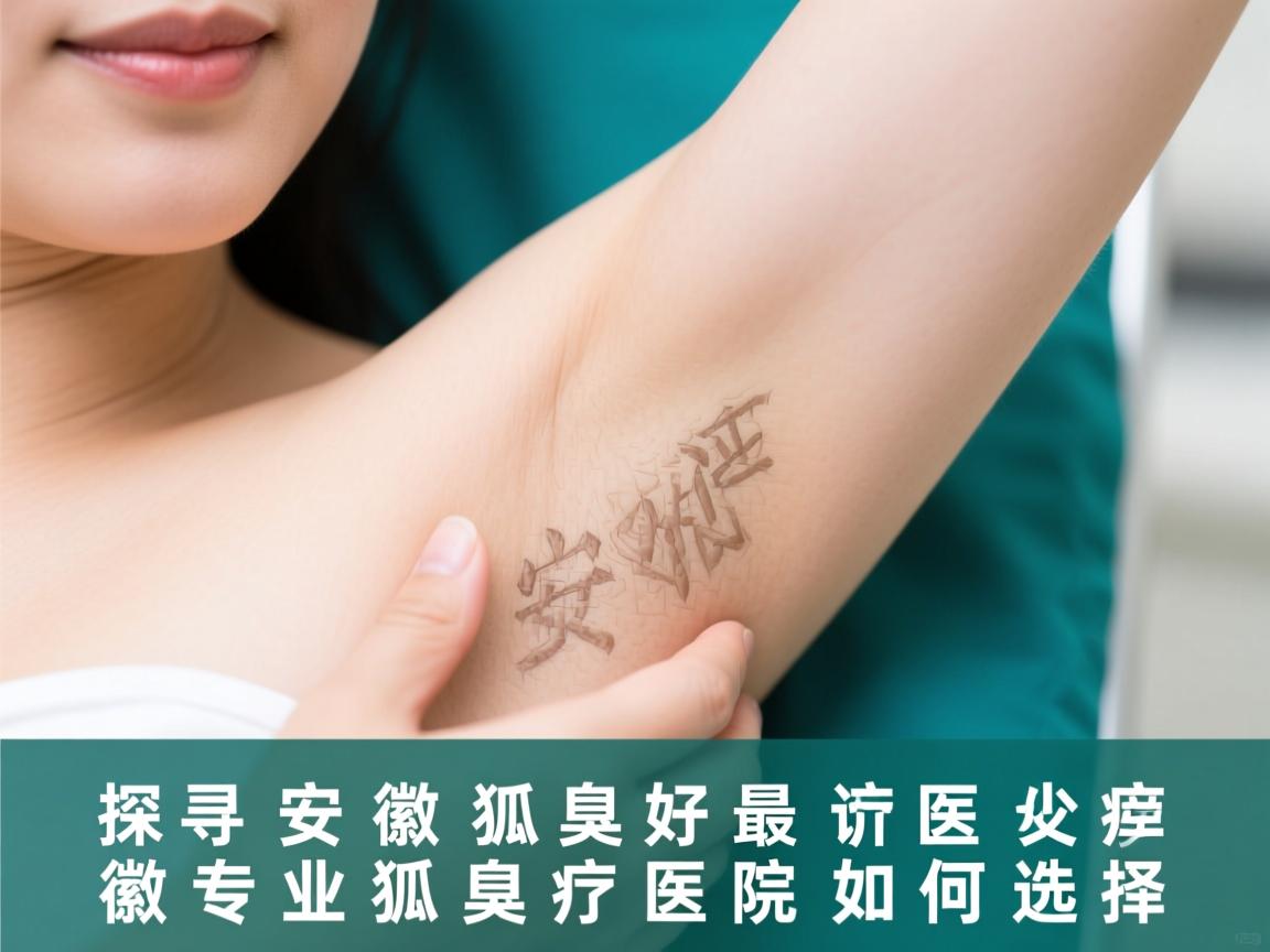 探寻安徽狐臭最好医院，安徽专业狐臭诊疗医院如何选择